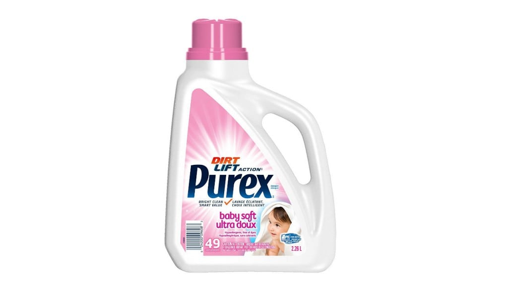 purex baby soft with dirt lift action liquid baby detergent