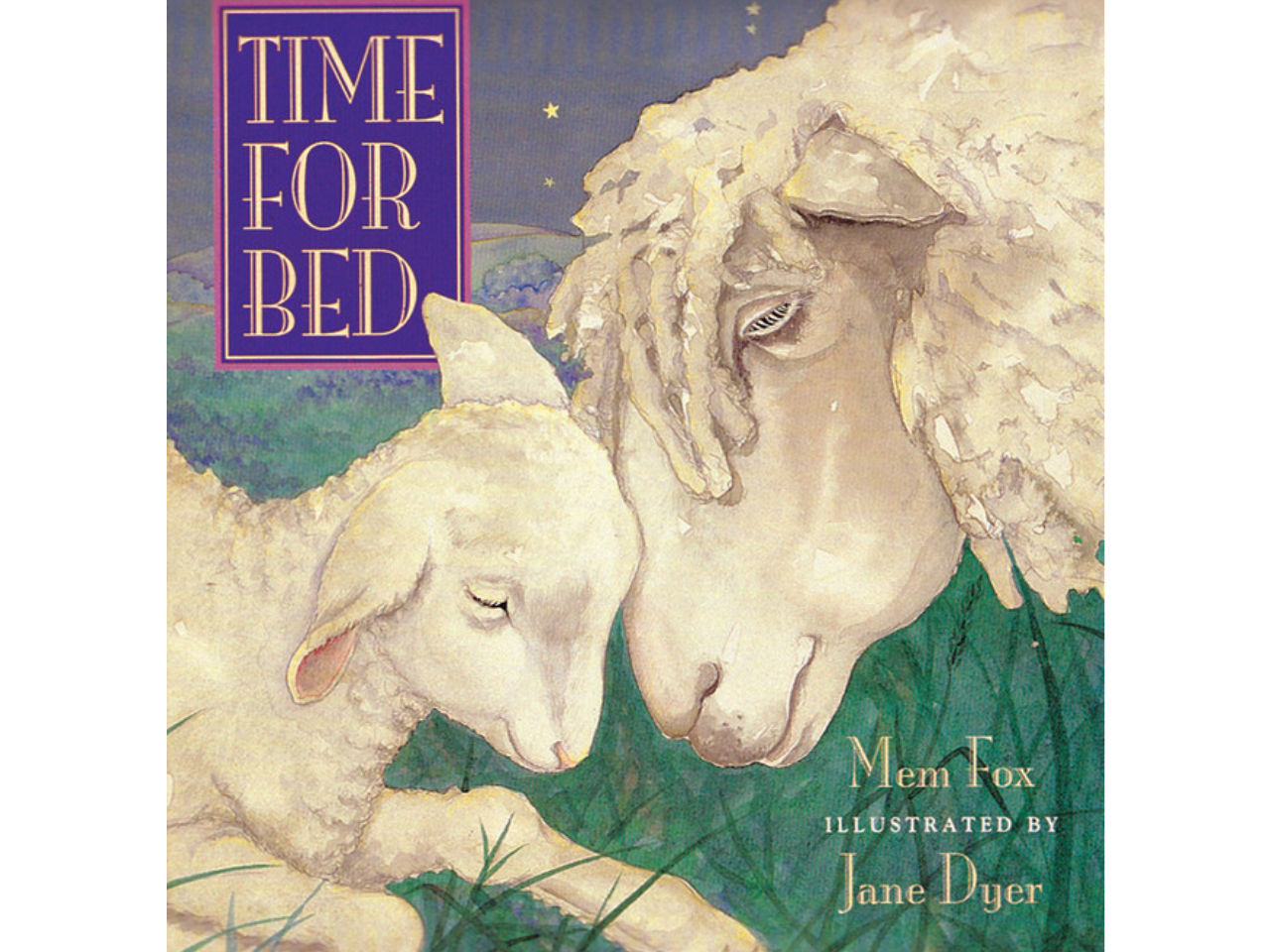 book cover with two lambs