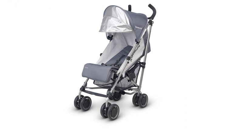 how to close uppababy umbrella stroller