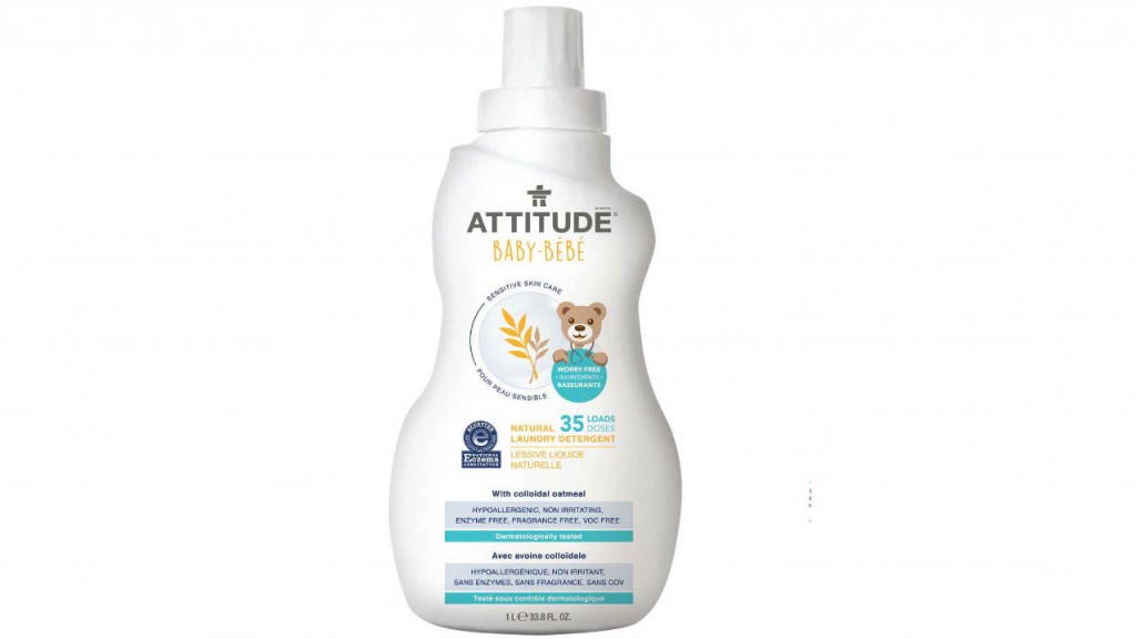 attitude natural baby laundry detergent