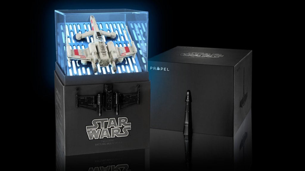 Star Wars drone packaged