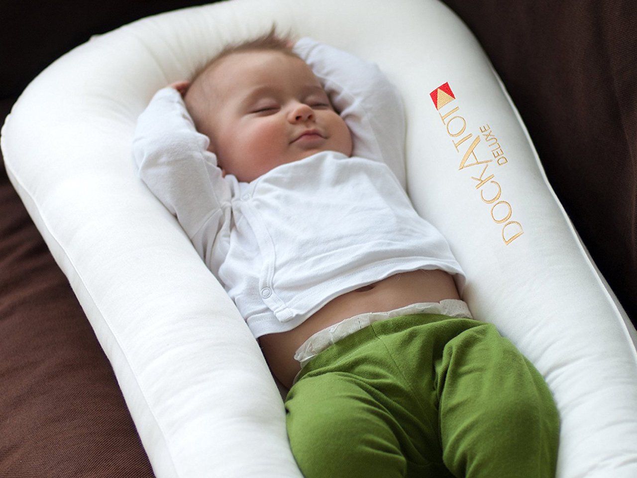 Newborn Baby Protection Pillow Portable Infant Lounger Baby Sleeping Pad Pillow 