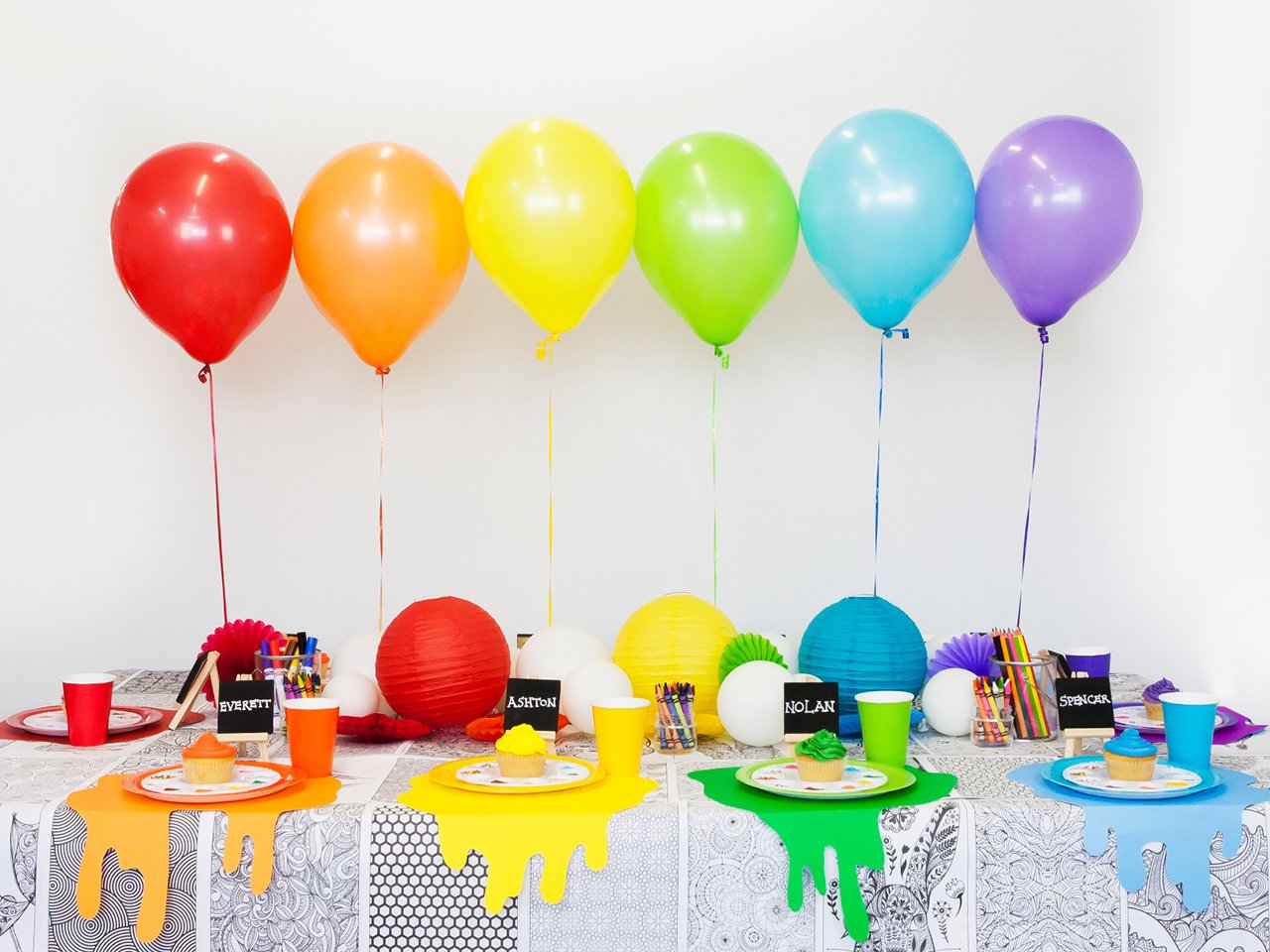 How To Throw An Art Themed Birthday Party
