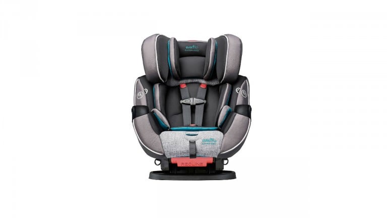 Review Evenflo Platinum Series Symphony Dlx All In One Convertible Car Seat - Evenflo Convertible Car Seat Forward Facing Installation