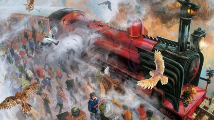 Cover image from Harry Potter and the Philosopher's Stone