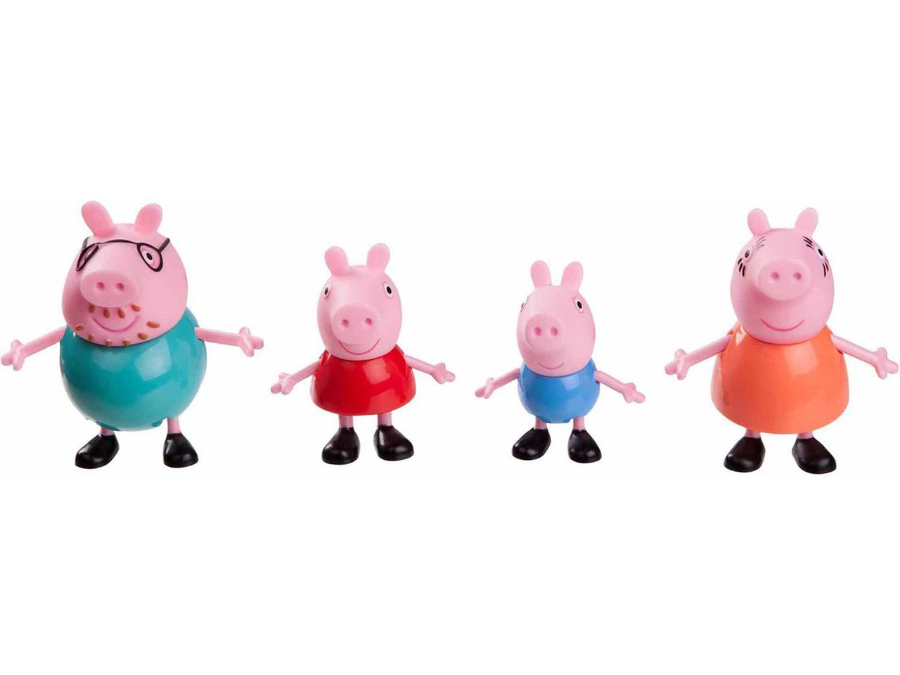 Peppa and Family 3” 4 pack