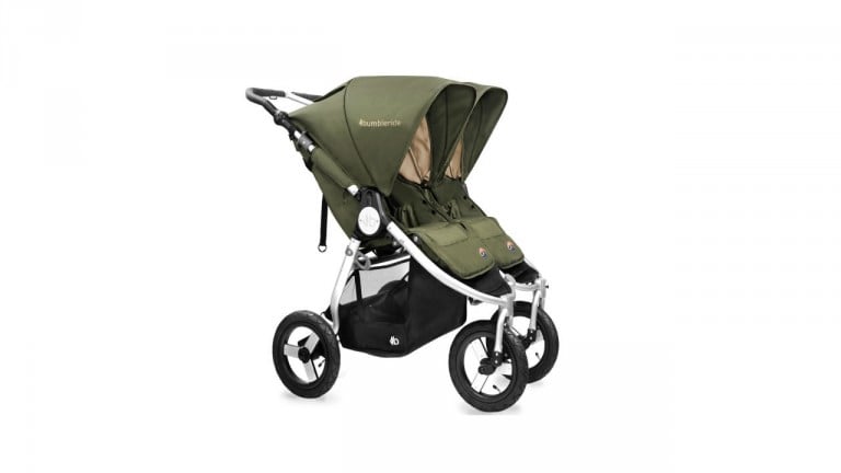 bumbleride indie twin with bassinet