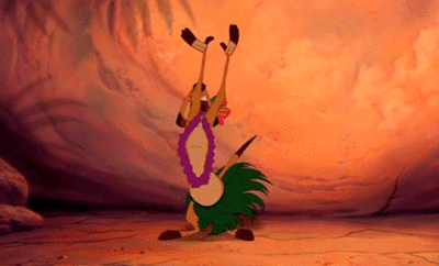 A gif from Lion King