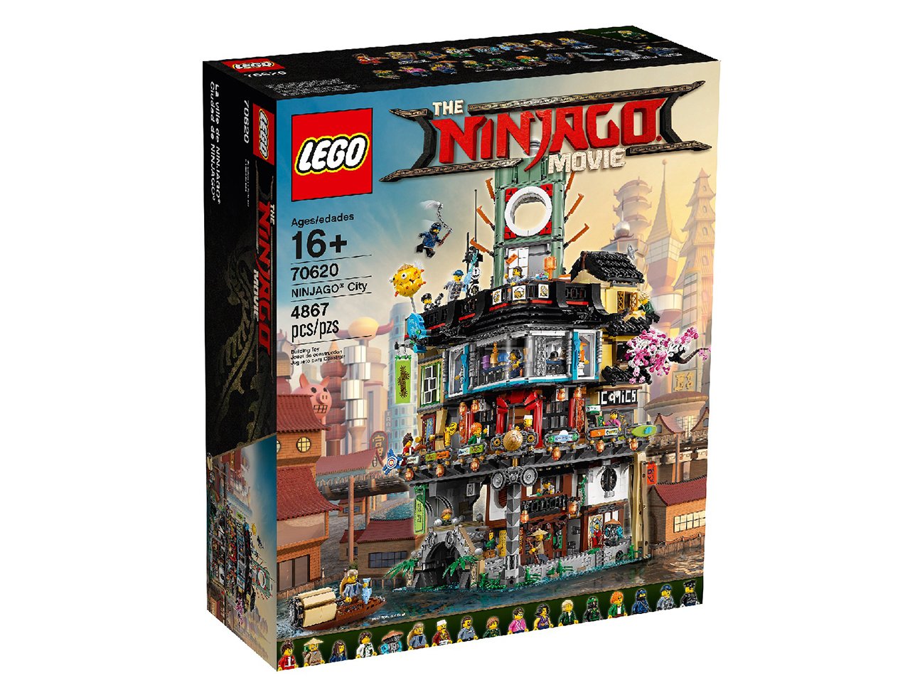 LEGO Ninjago city building set