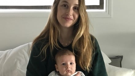 Whitney Port and her son Sonny