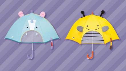 Skip hop unicorn and bumblebee umbrellas for kids
