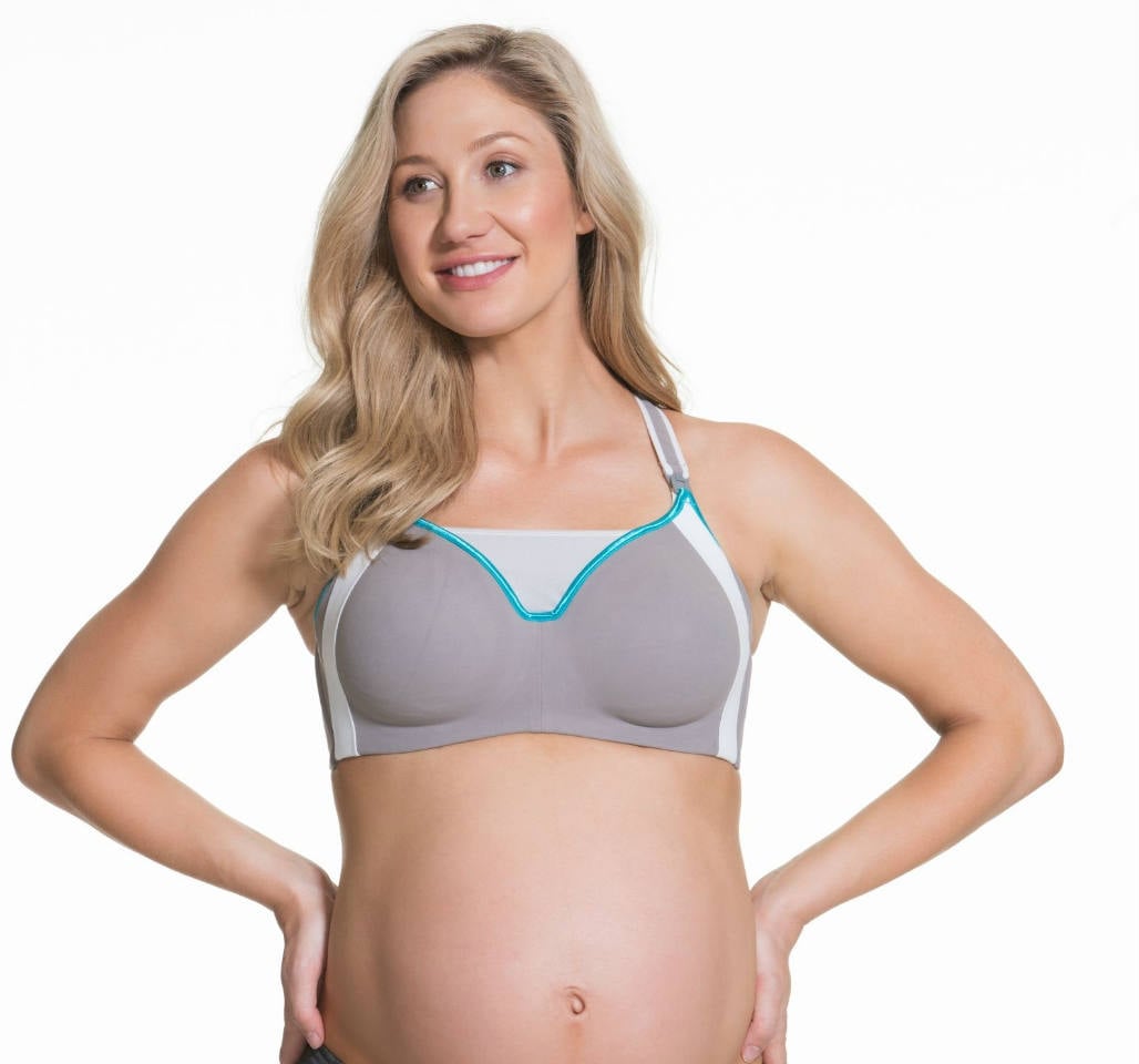 Pregnancy Nursing Push up Sleep Bra with Front Buttons LANMWORN Womens Soft Breastfeeding Maternity Wirefree Bra 