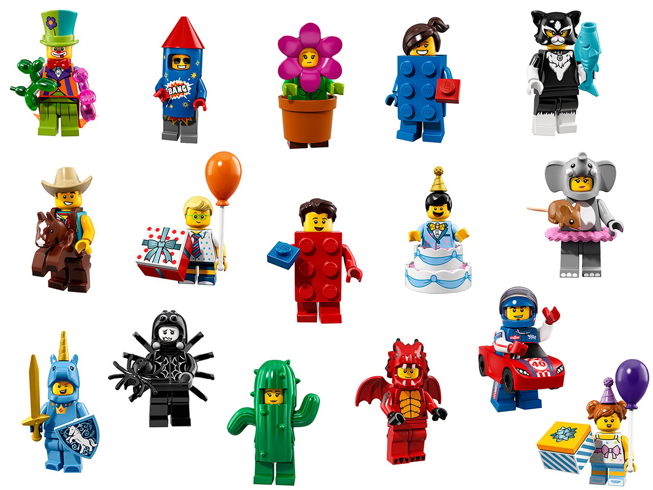 LEGO 18th Minifgures Party Series