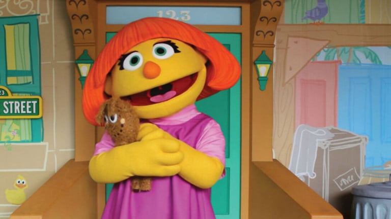 Julia, a Sesame Street character