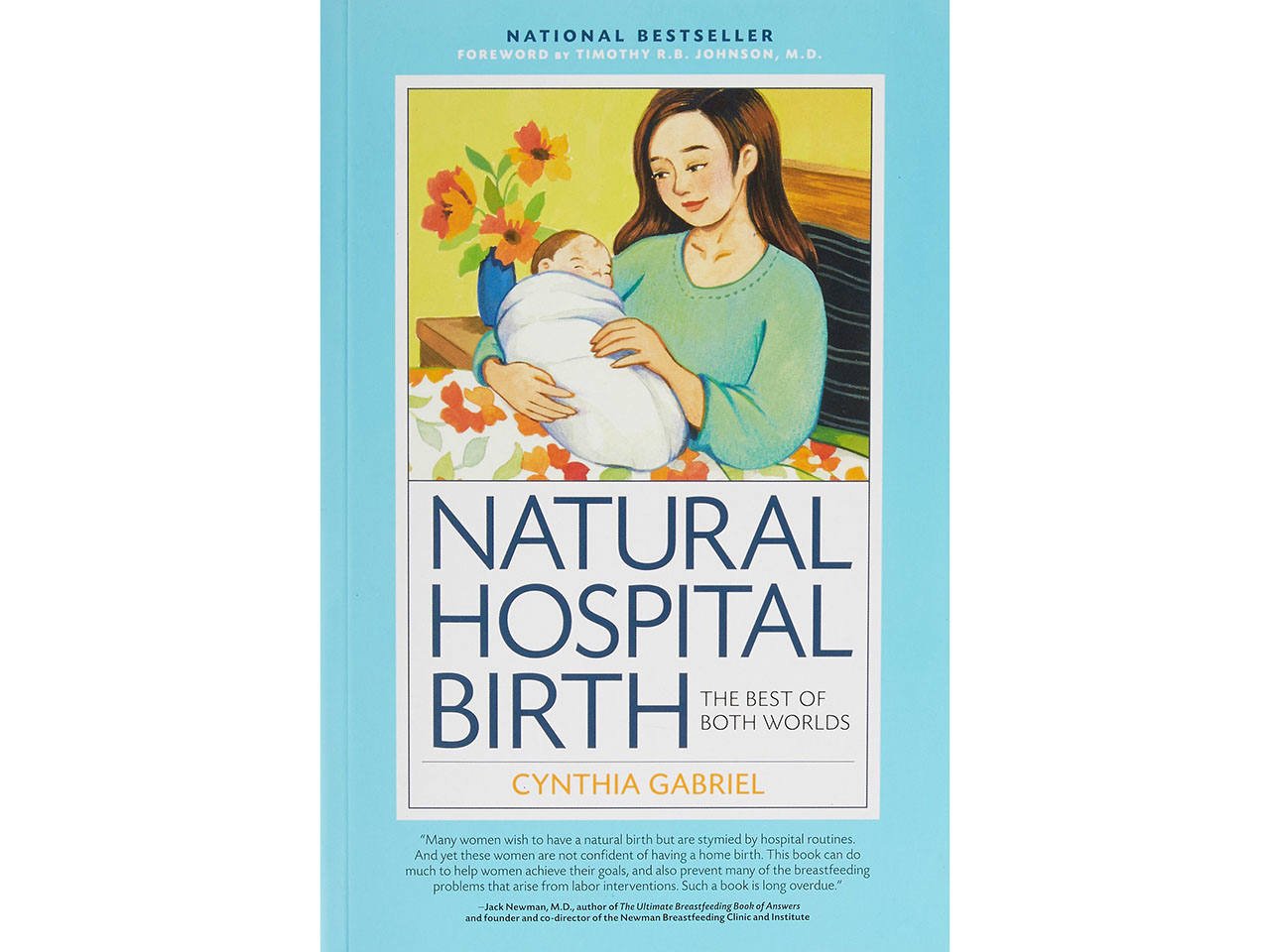 The cover of the pregnancy book a Natural Hospital Book