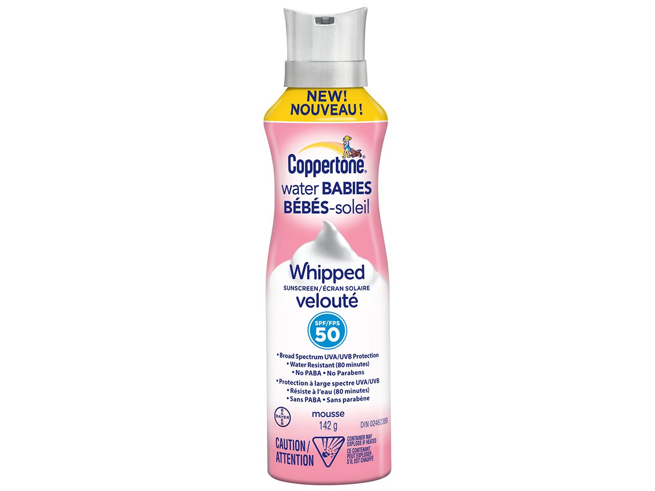 Coppertone WaterBabies Whipped, SPF 50