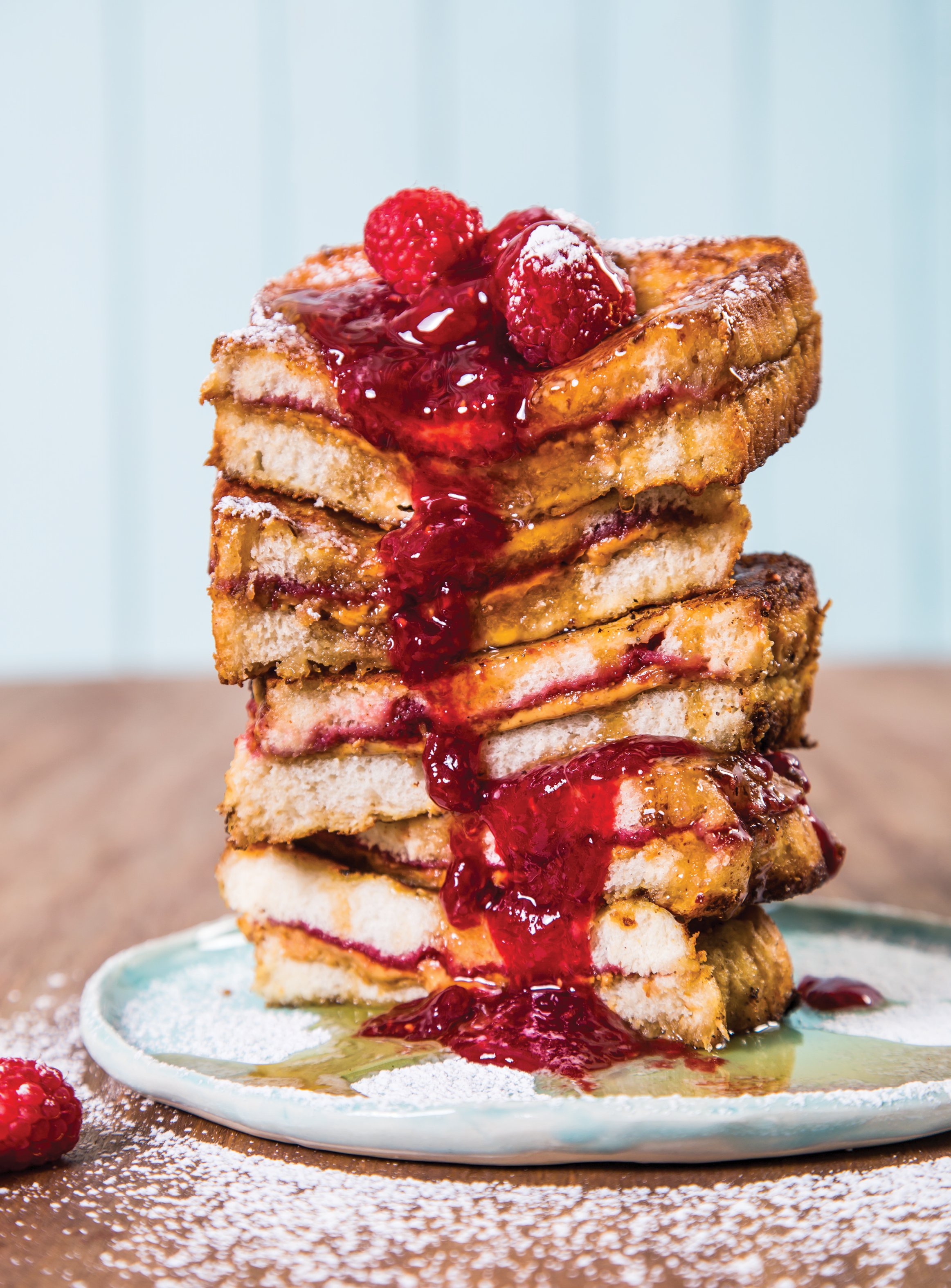 Peanut Butter and Jam French Toast