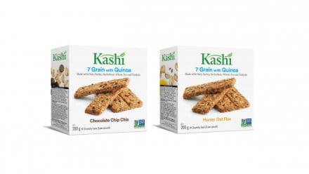 Boxes of Kashi Seven Grain with Quinoa bars