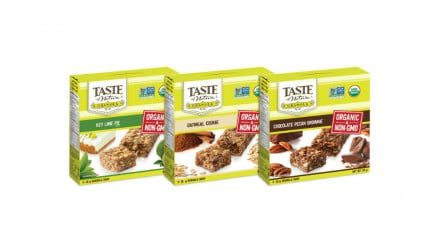 Boxes of Taste of Nature Granola Bars