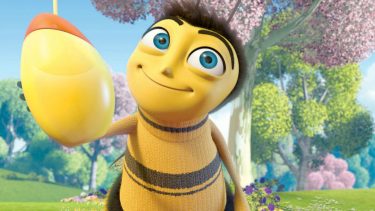 Bee holding honey