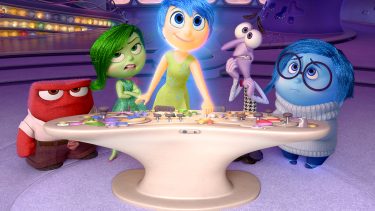 A still from the animated movie for kids Inside Out