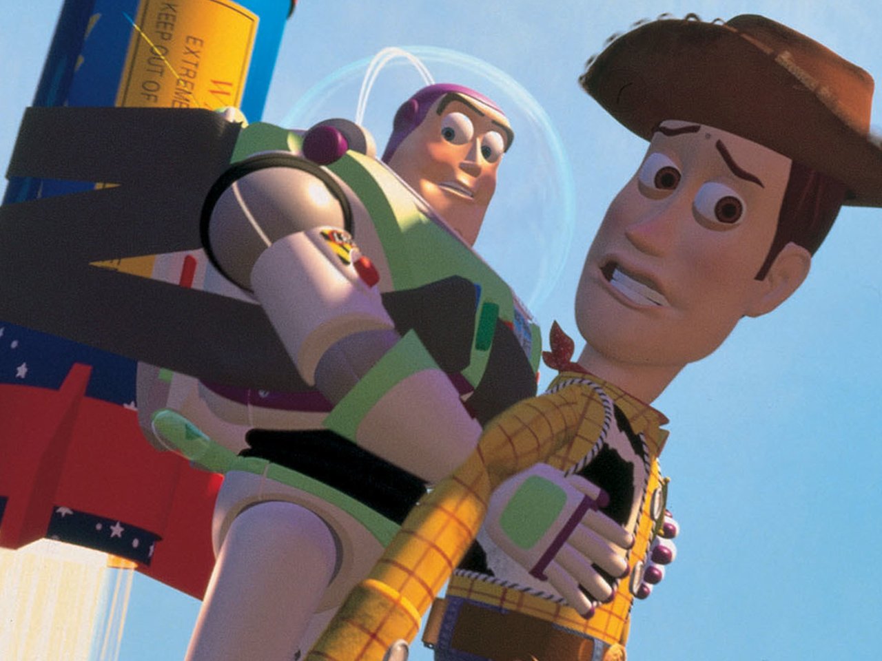 A still from the kids' animated movie Toy Story