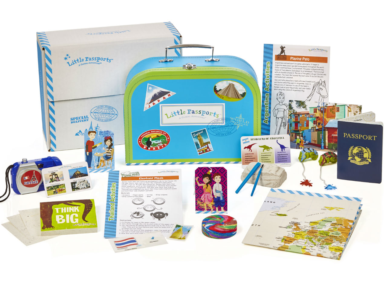 travel-themed subscription box for kids