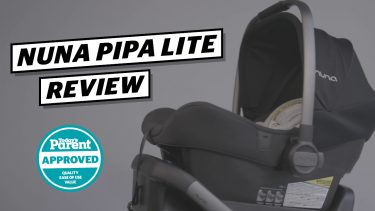 Nuna Pipa Lite infant car seat with Today's Parent Approved seal
