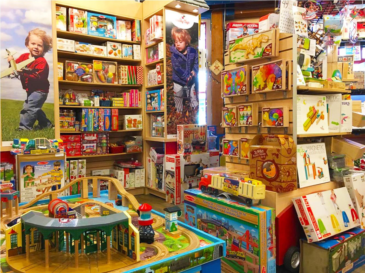 toy shelf store