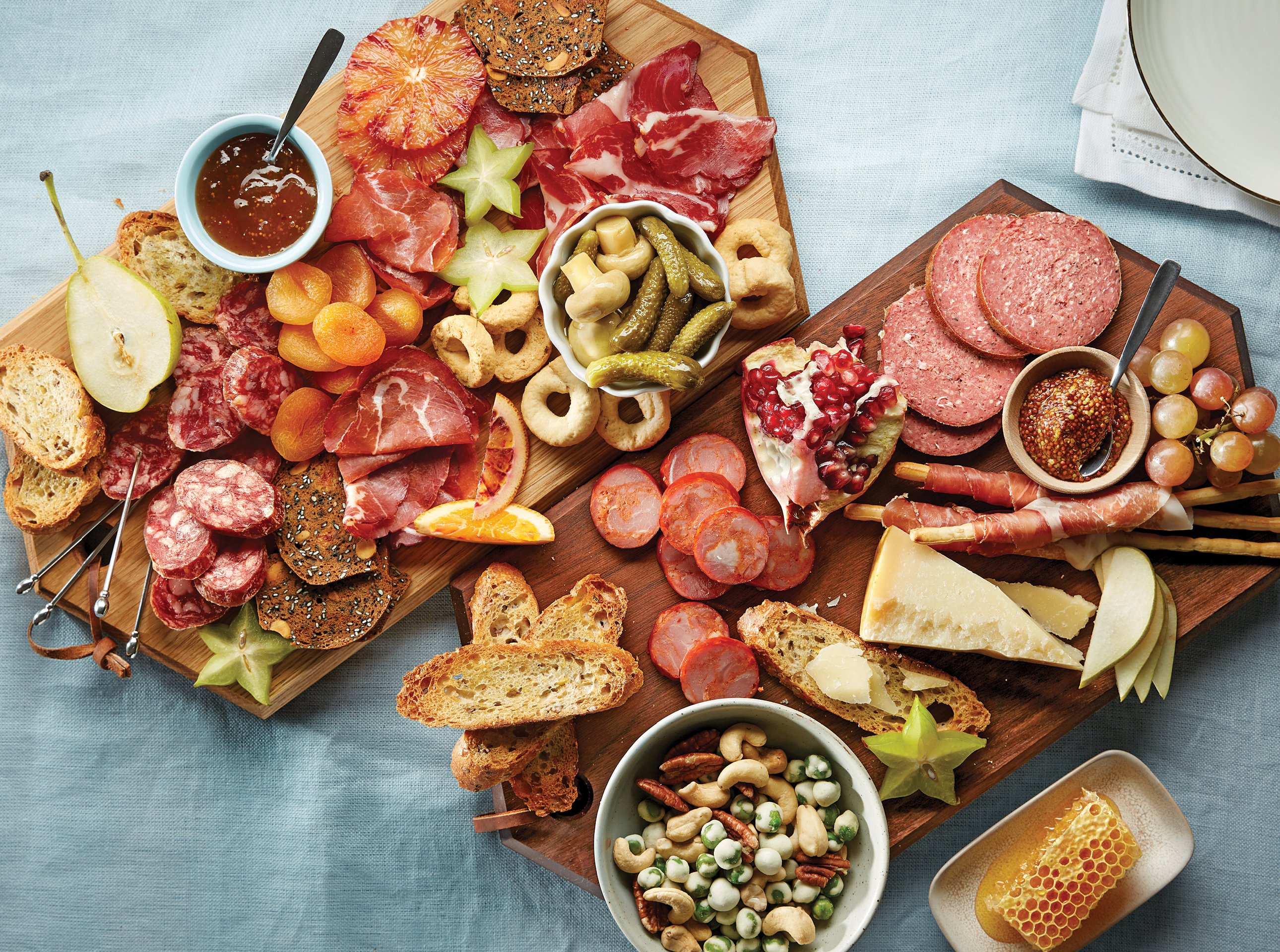 how to build a charcuterie board out of wood
