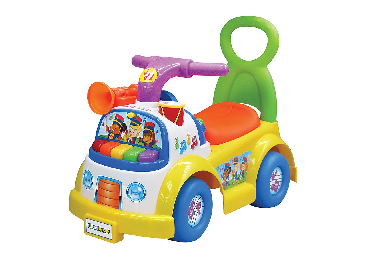 NEW Car Toy Activity Kid Music Parade Ride On Play Toddler Children Fisher-Price 
