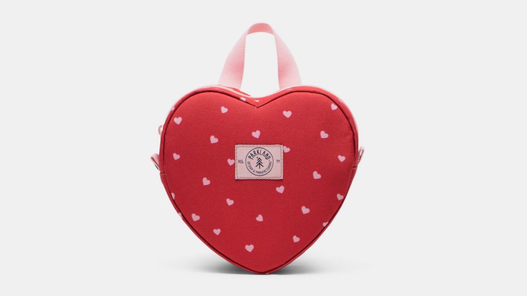 heart-shaped backpack