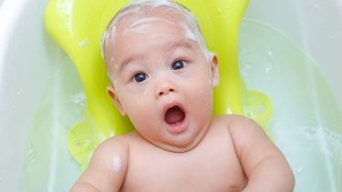 What to do when your baby poops in the bath