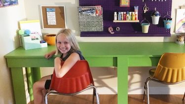 How an art corner helped my daughter manage her feelings