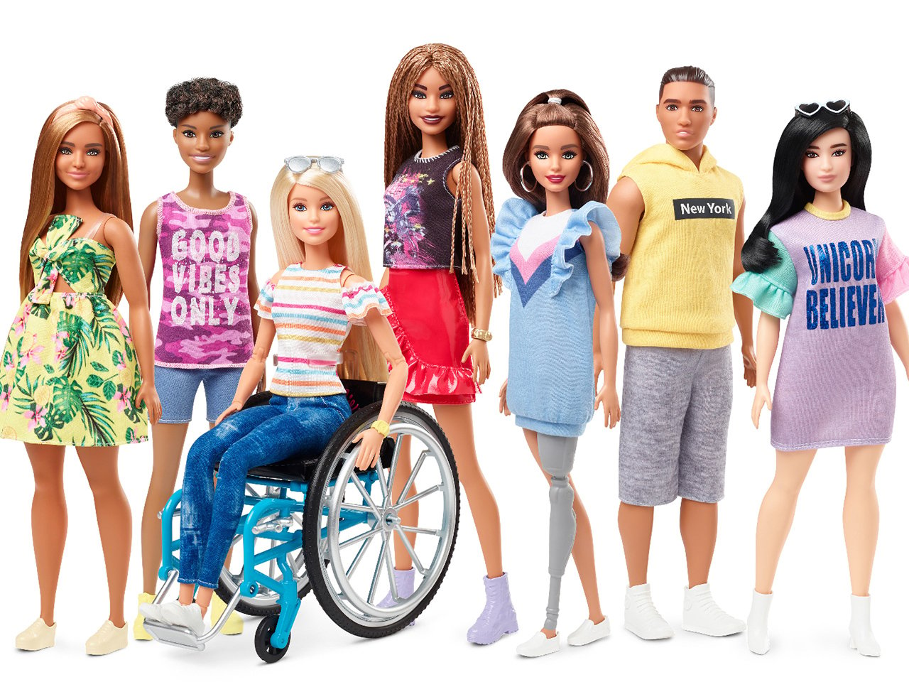 The new 2019 Barbie Fashionistas are 