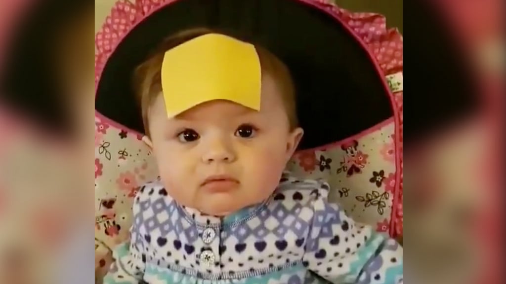 Latest internet craze has people throwing cheese at unsuspecting babies