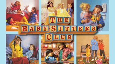 images from covers of the Baby-Sitters Club