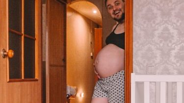pregnant dad illusion