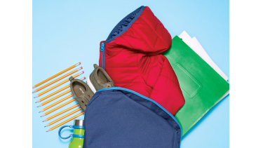 How to pack a kid's backpack for school