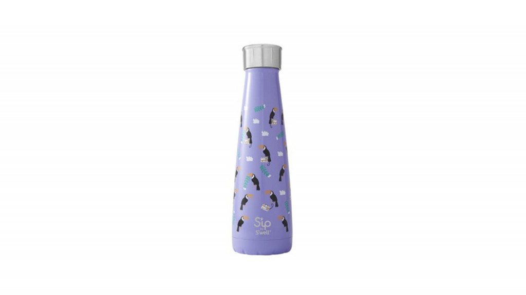 purple s'well water bottle