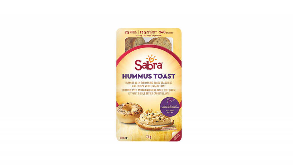 sabra hummus toast