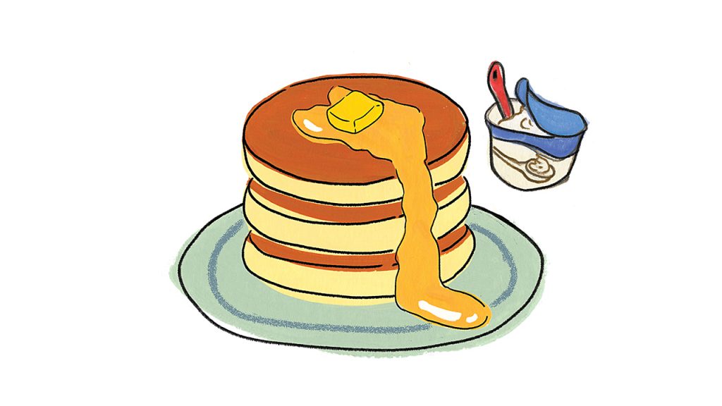 Mmm, pancakes.