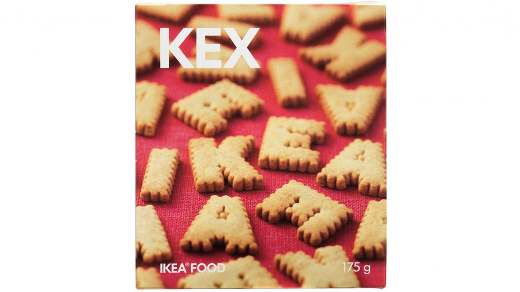 Kex alphabet cookies