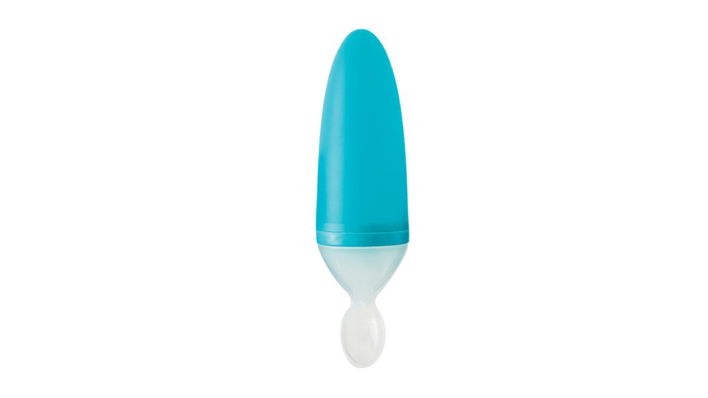 Silicone squirt spoon.