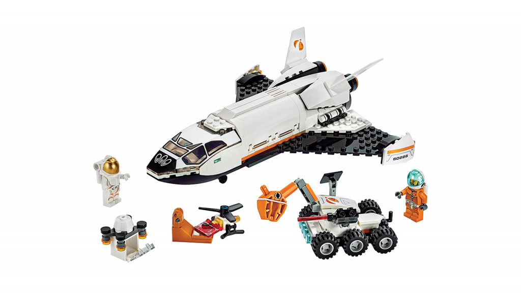 mars research shuttle toy