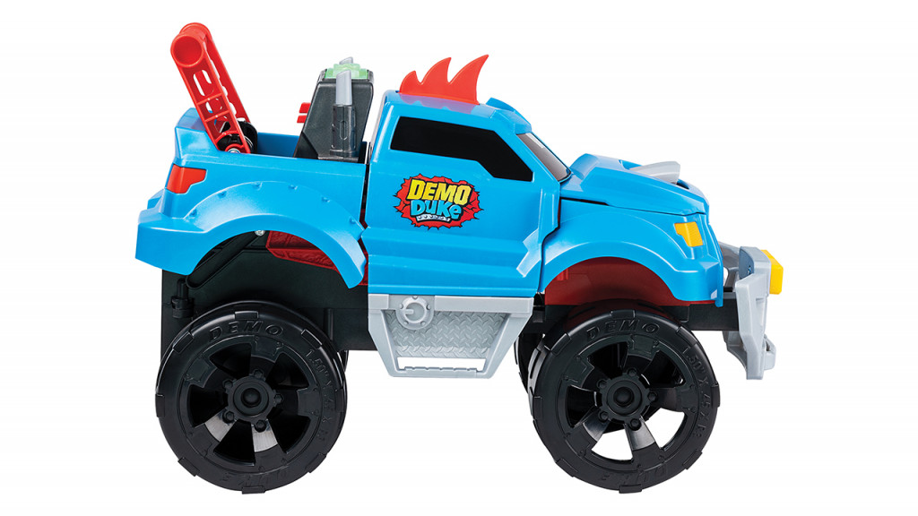 Demo Duke blue toy car