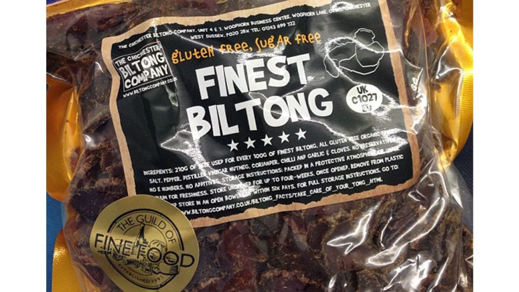 Package of Biltong