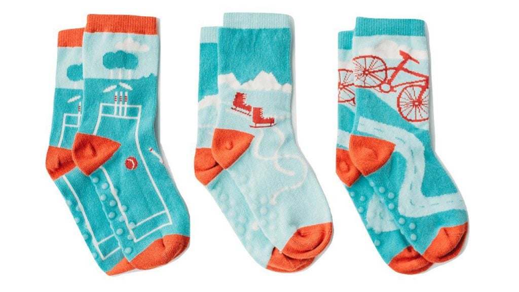 kids patterned socks