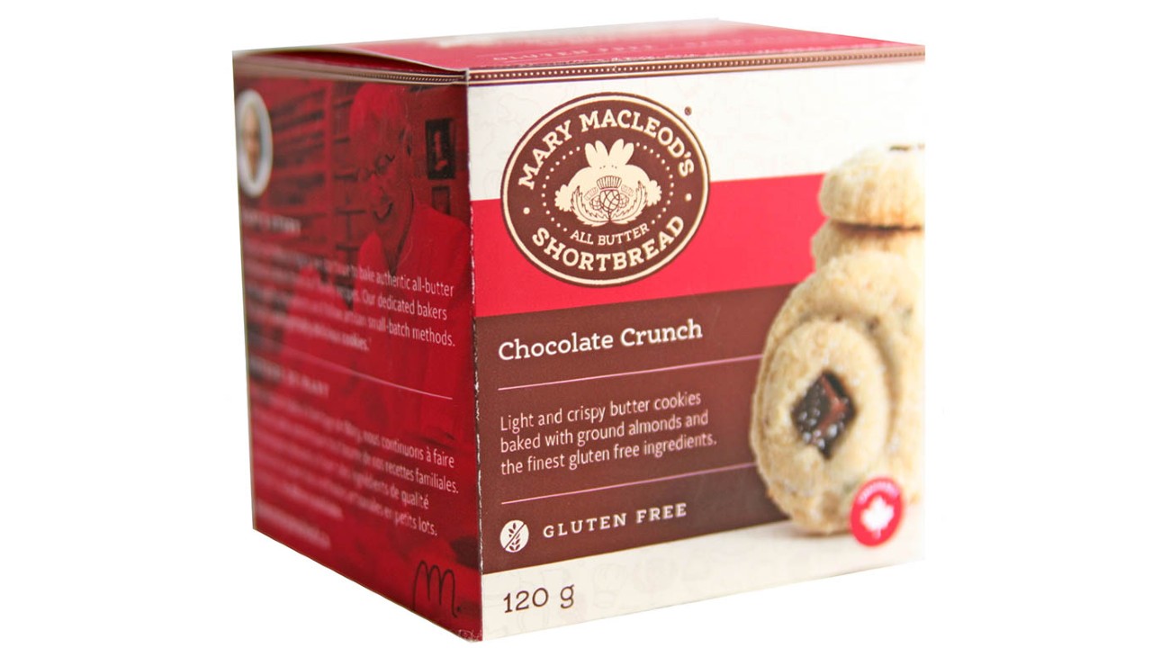 box of gluten-free cookies