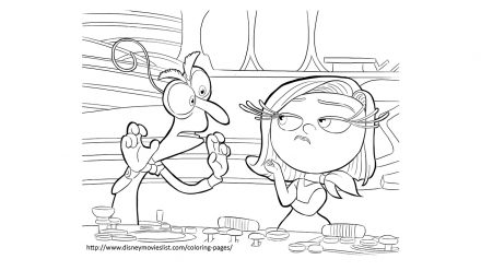 Colouring pages: Inside Out